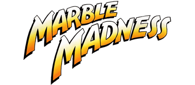 Marble Madness logo for NES